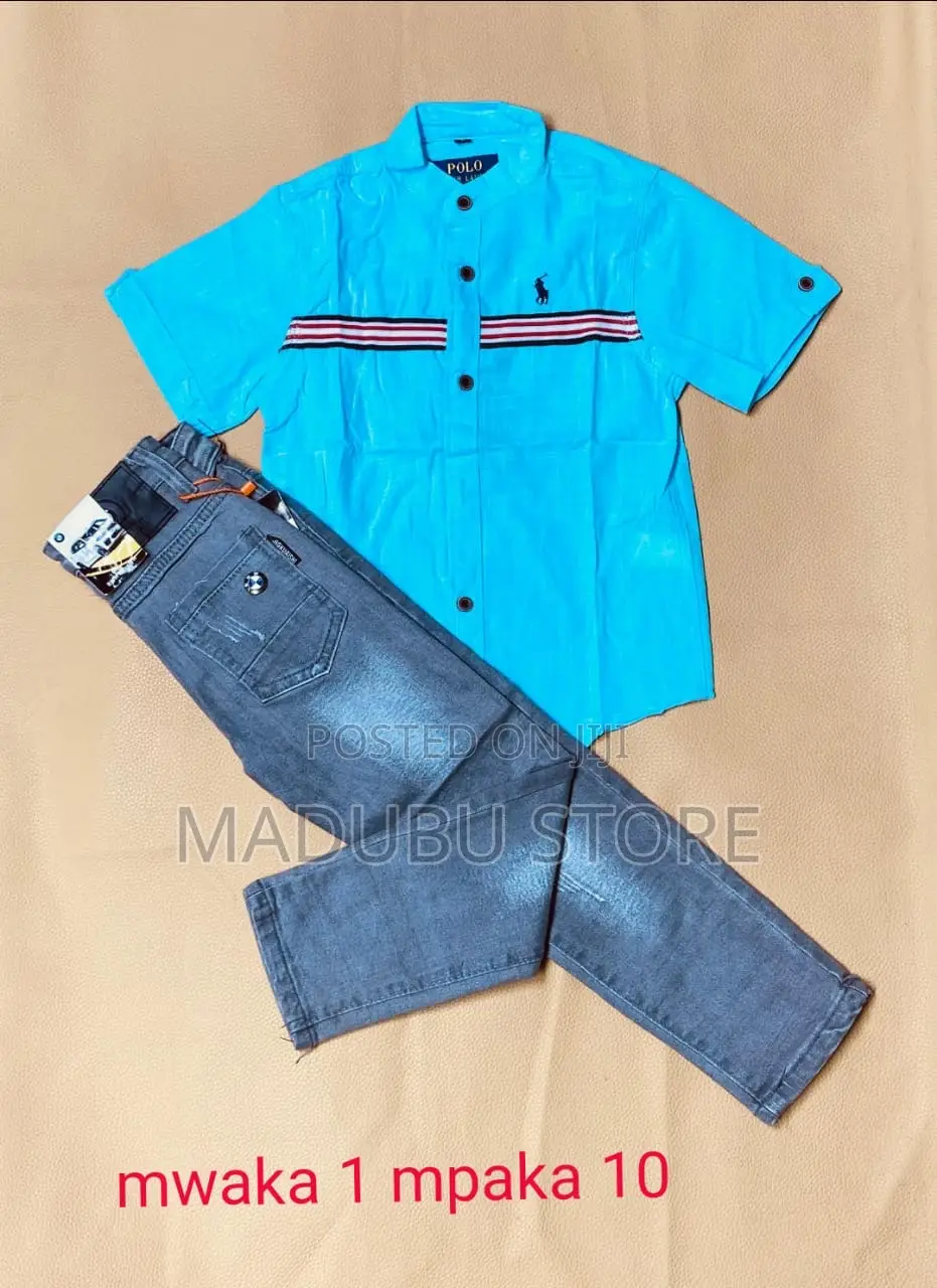 Children Jeans and Shirt Full Set