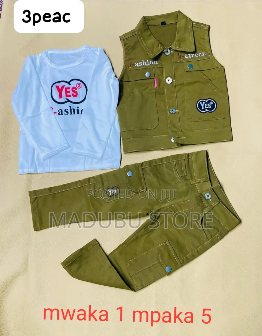 Three Piece Kids Set