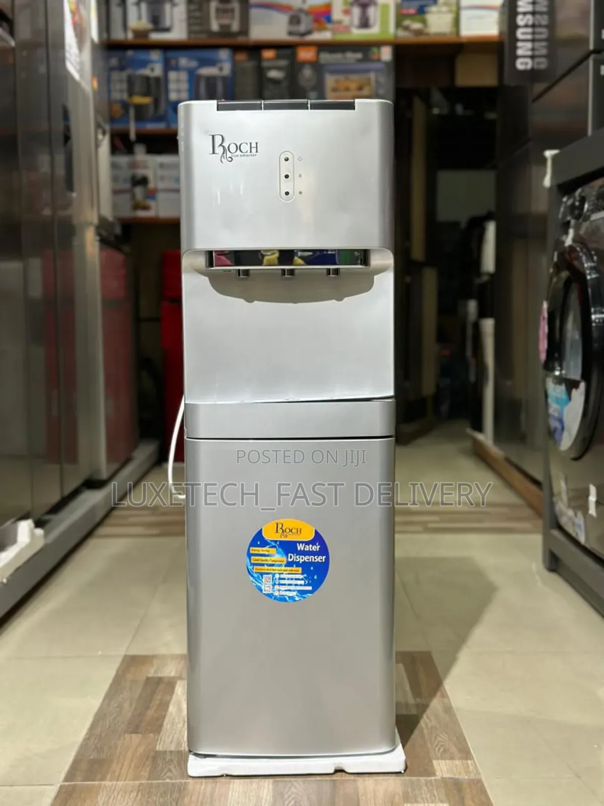 Roch Water Dispenser 3 Taps Silver