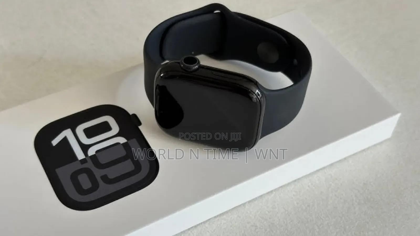 Apple Watch Series 10 GPS, 46mm Jet Black Aluminum Case
