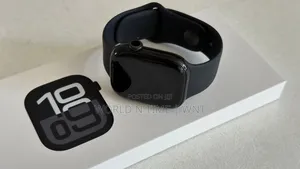 Apple Watch Series 10 GPS, 46mm Jet Black Aluminum Case