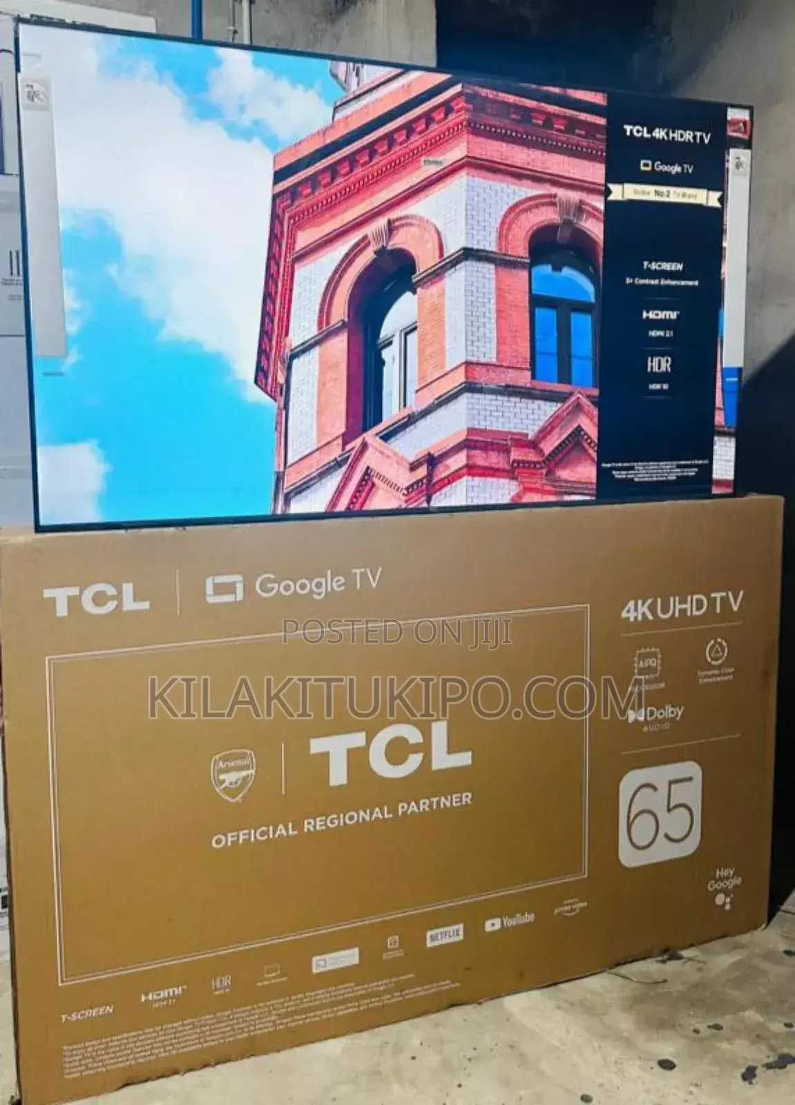 TCL 65V6B Uhd Google TV New 2024