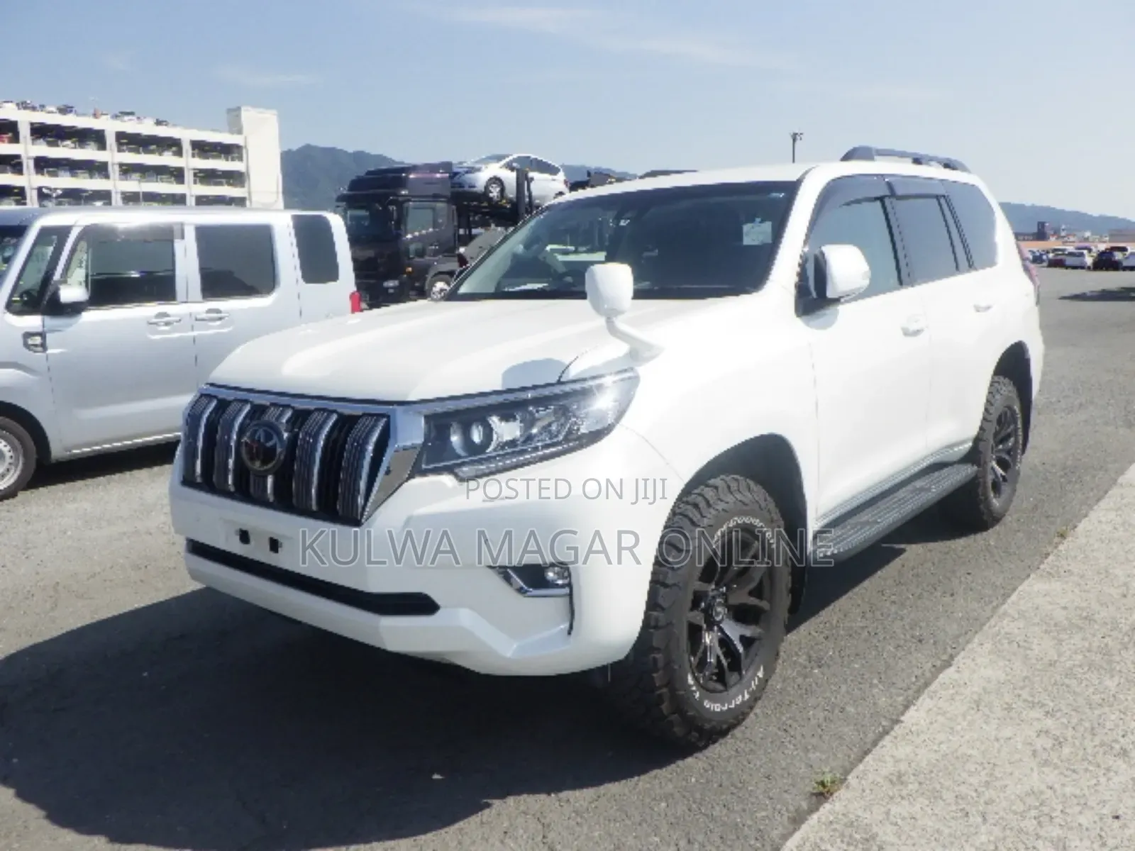 Toyota Land Cruiser 1999 White