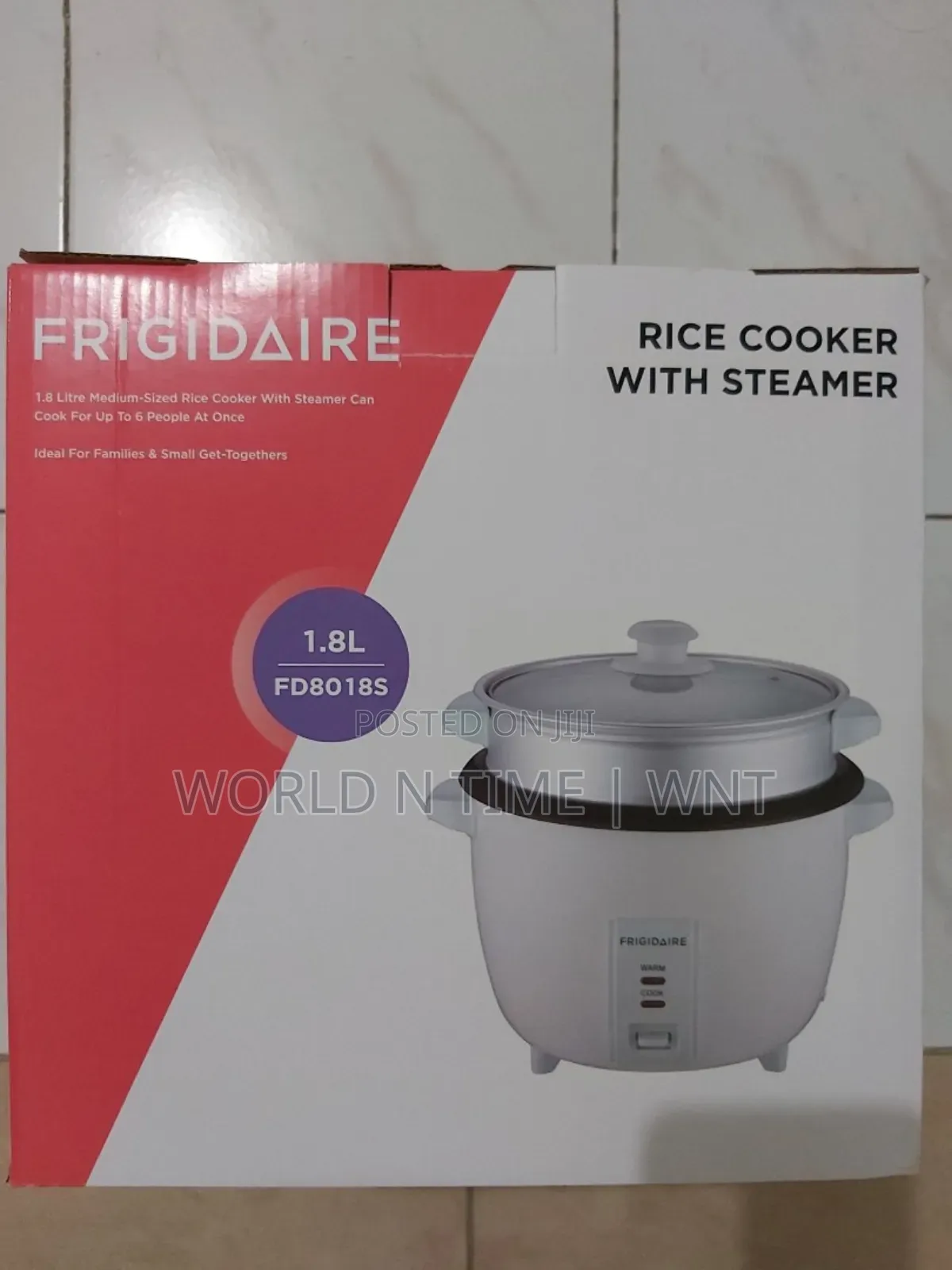 Frigidaire 1.8l Rice Cooker With Steamer Fd8018s