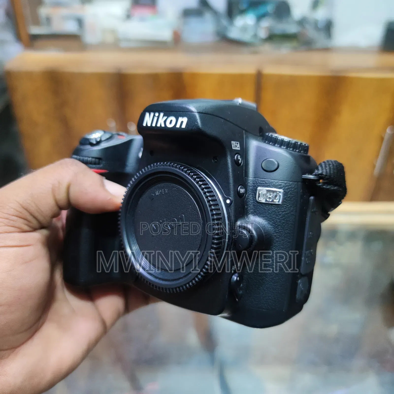 Nikon D80 10.2MP Digital SLR Camera (Body Only)