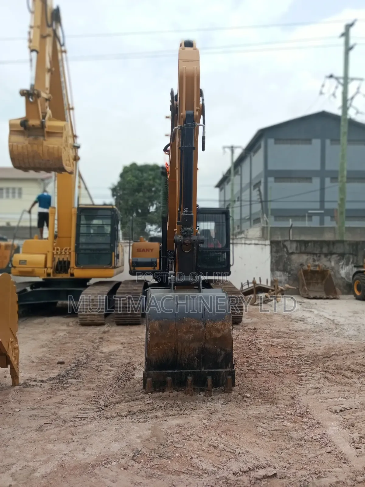 Foreign Used Exavetor Sany Sy215c
