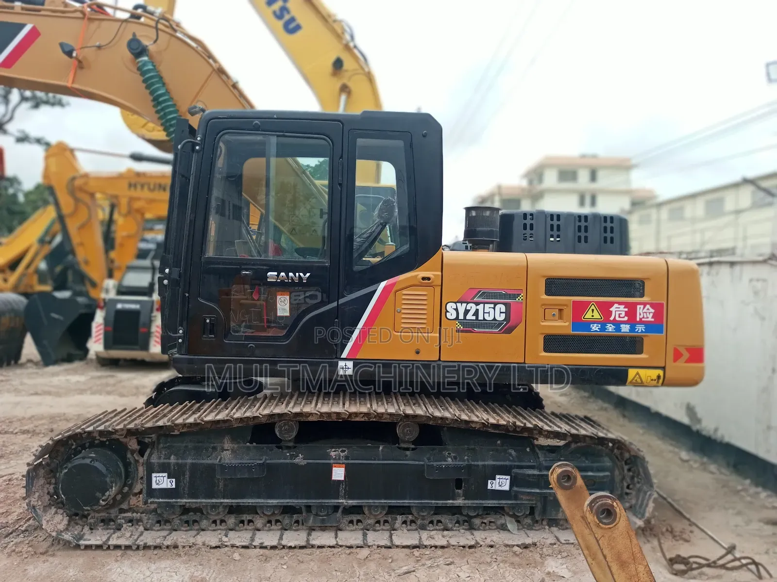 Foreign Used Exavetor Sany Sy215c