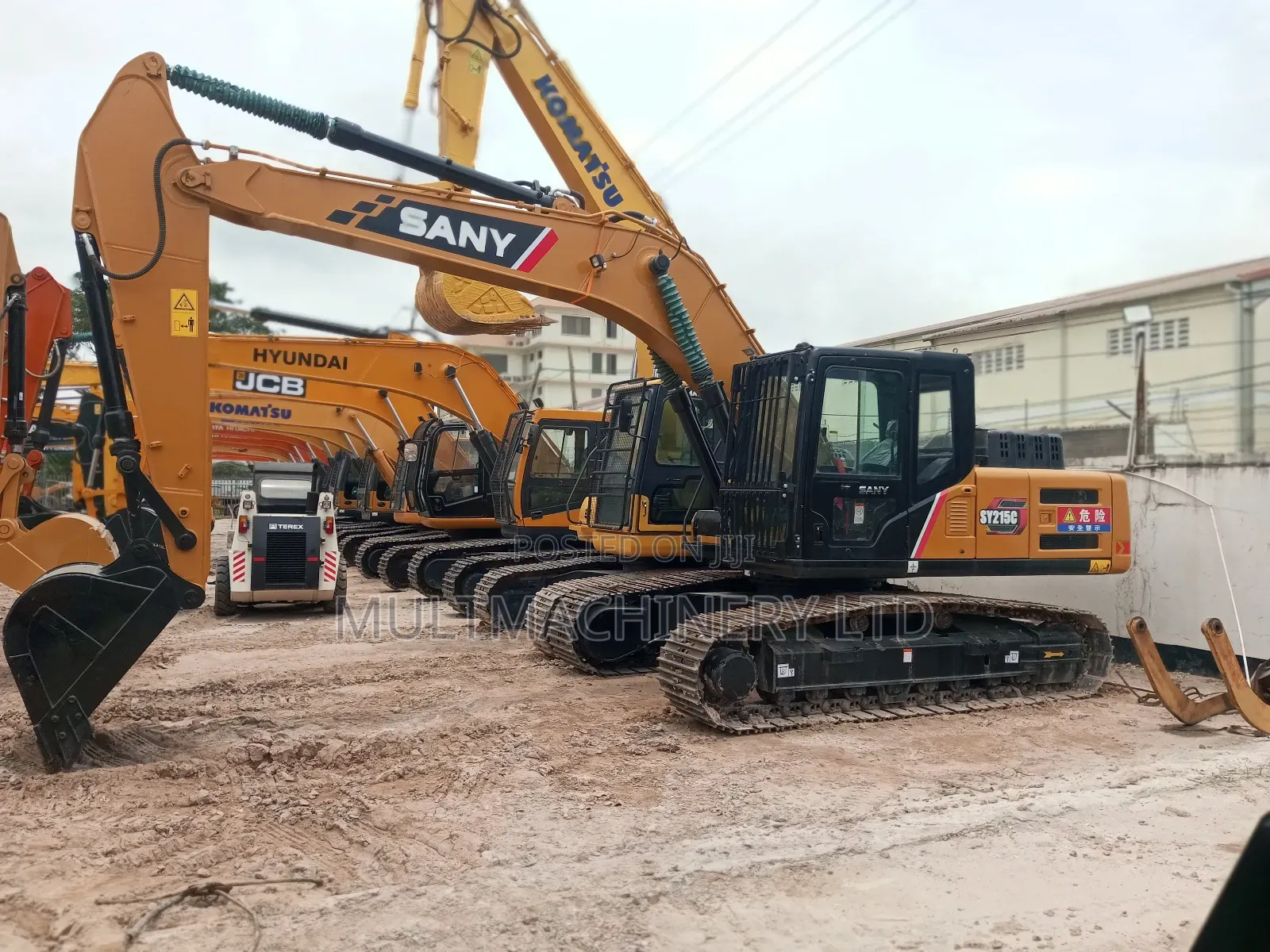 Foreign Used Exavetor Sany Sy215c