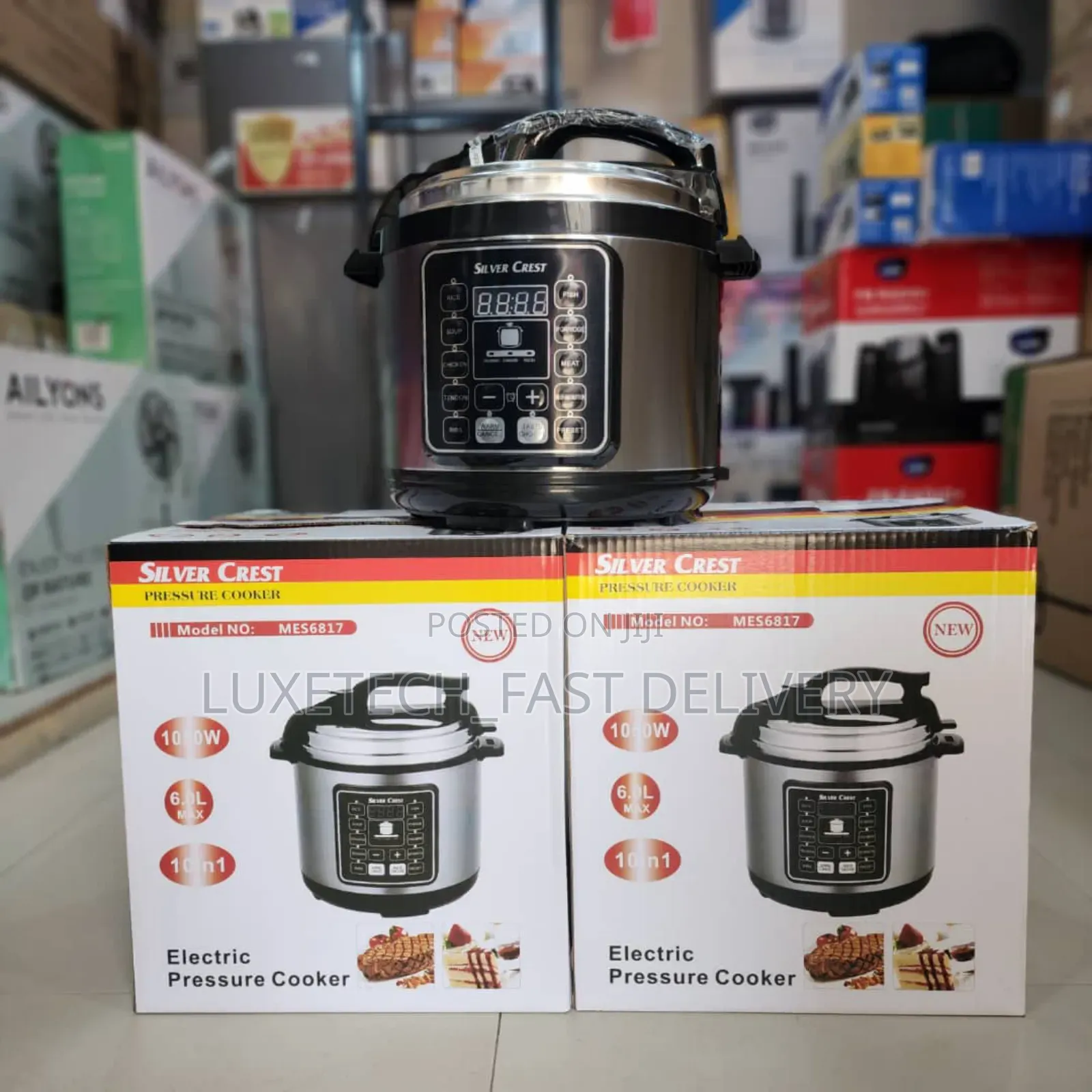 Electric Pressure Cooker 6 Litres
