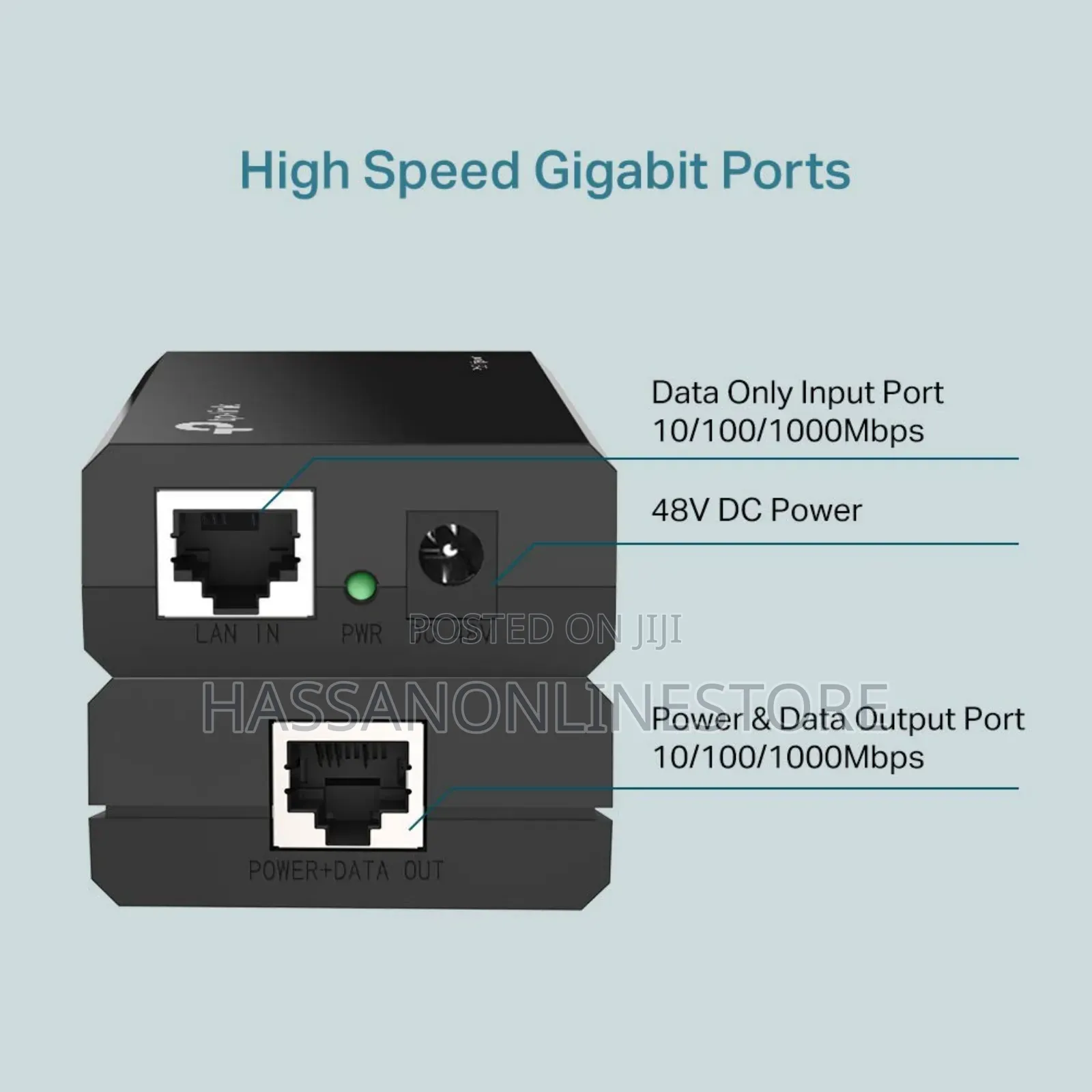 TP-LINK 802.3af Gigabit Poe Injector