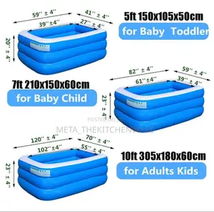 Inflatable Swimming Pool (130cm) 4f