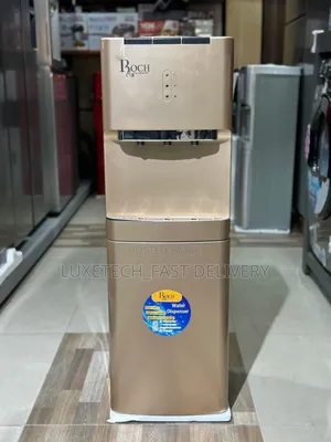 Roch Water Dispenser 3 Taps With Fridge (Gold)