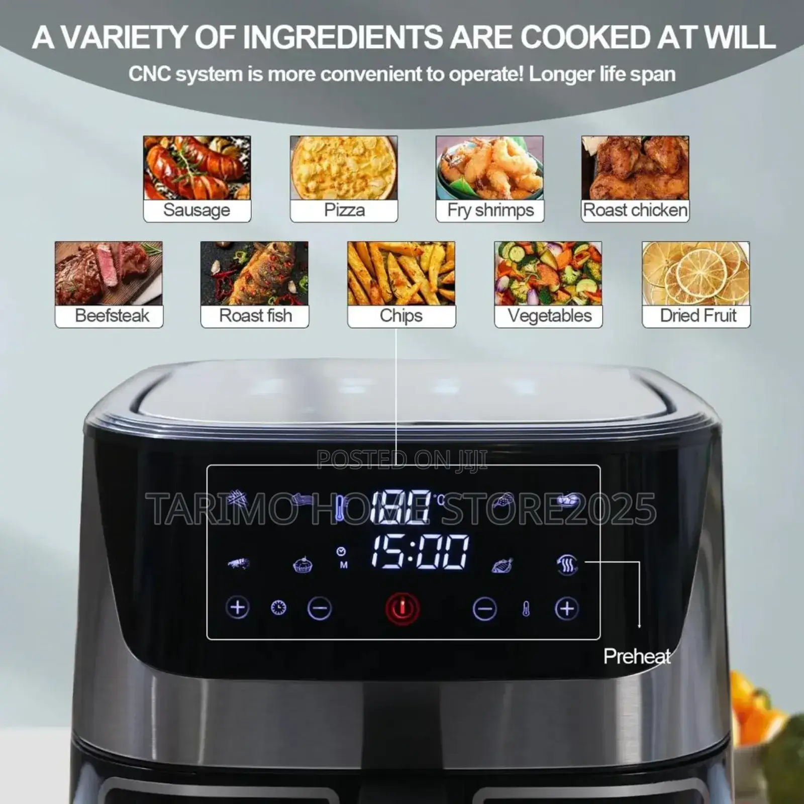 REKI Air Fryer 10.5L Quality Sana