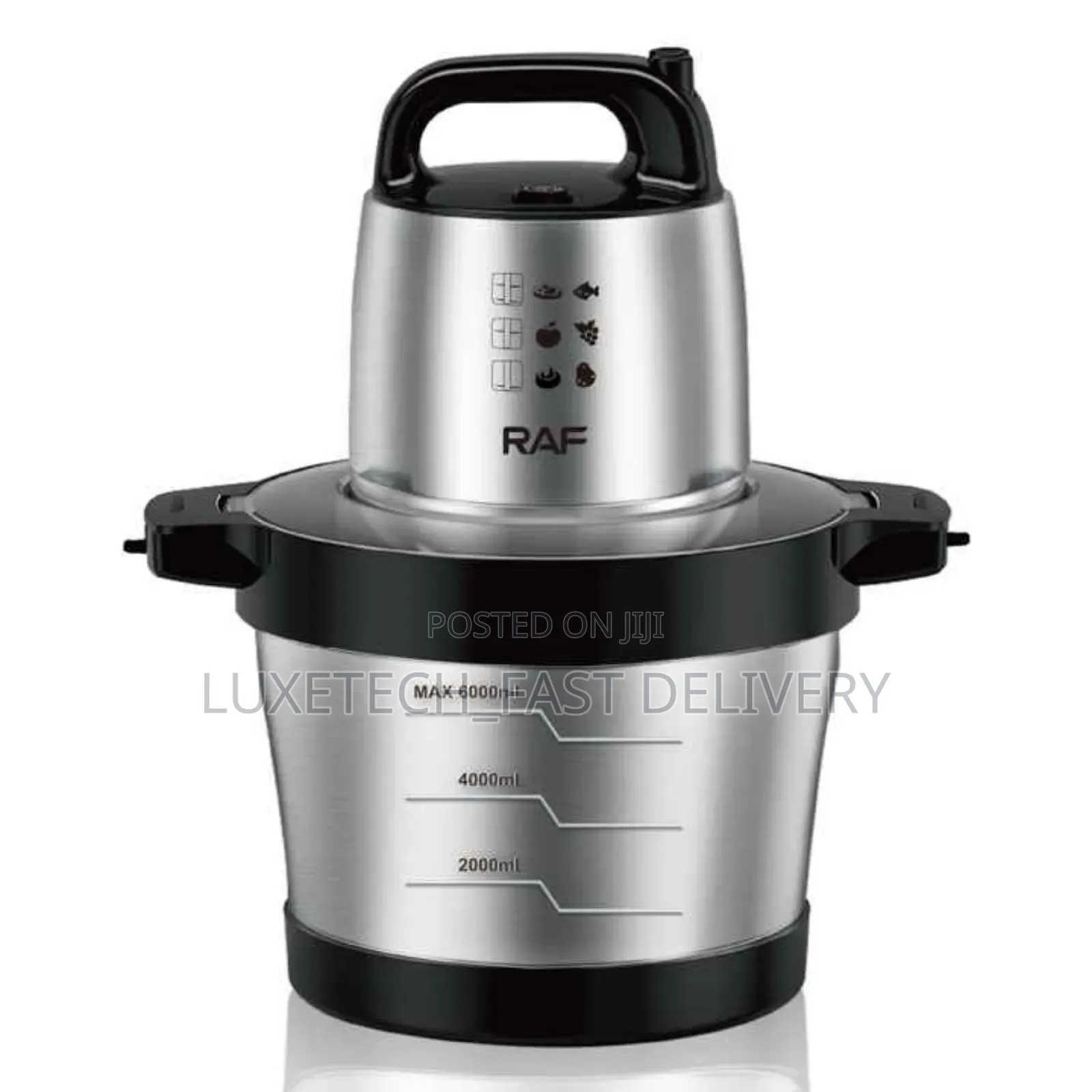 Raf Food Processor/Food Chopper 6 Litres