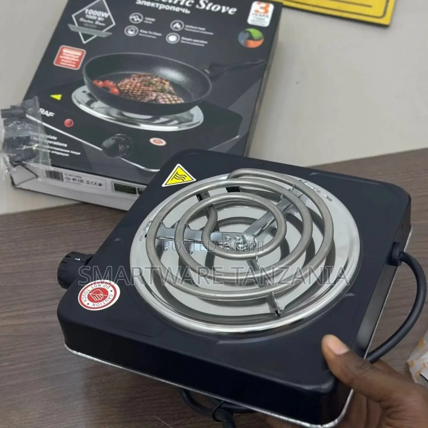 Electric Stove Single Burner Cooktop, Dorm/Office/Home/Camp