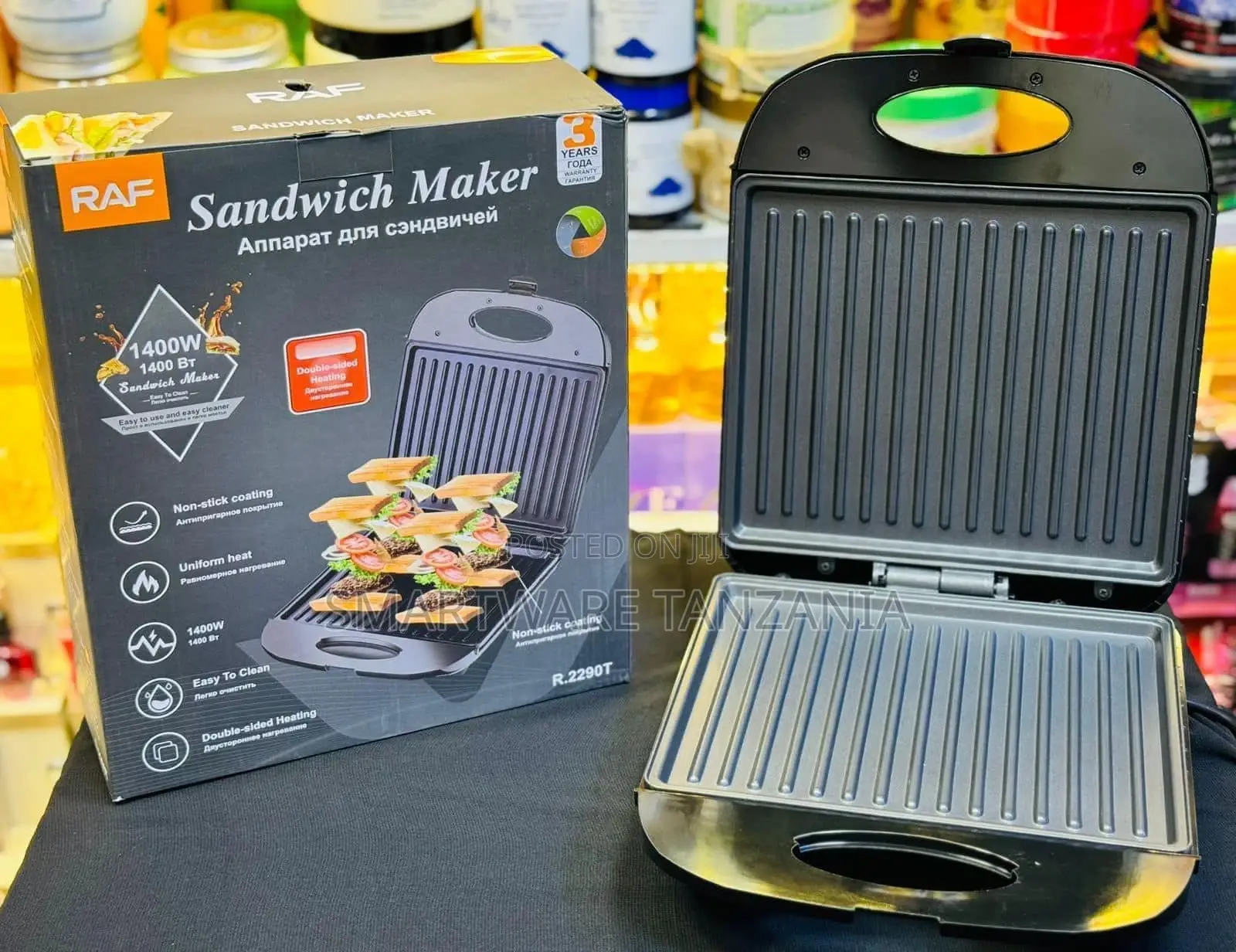 Non-stick Sandwich Maker |Standard Size | Auto Temp Control