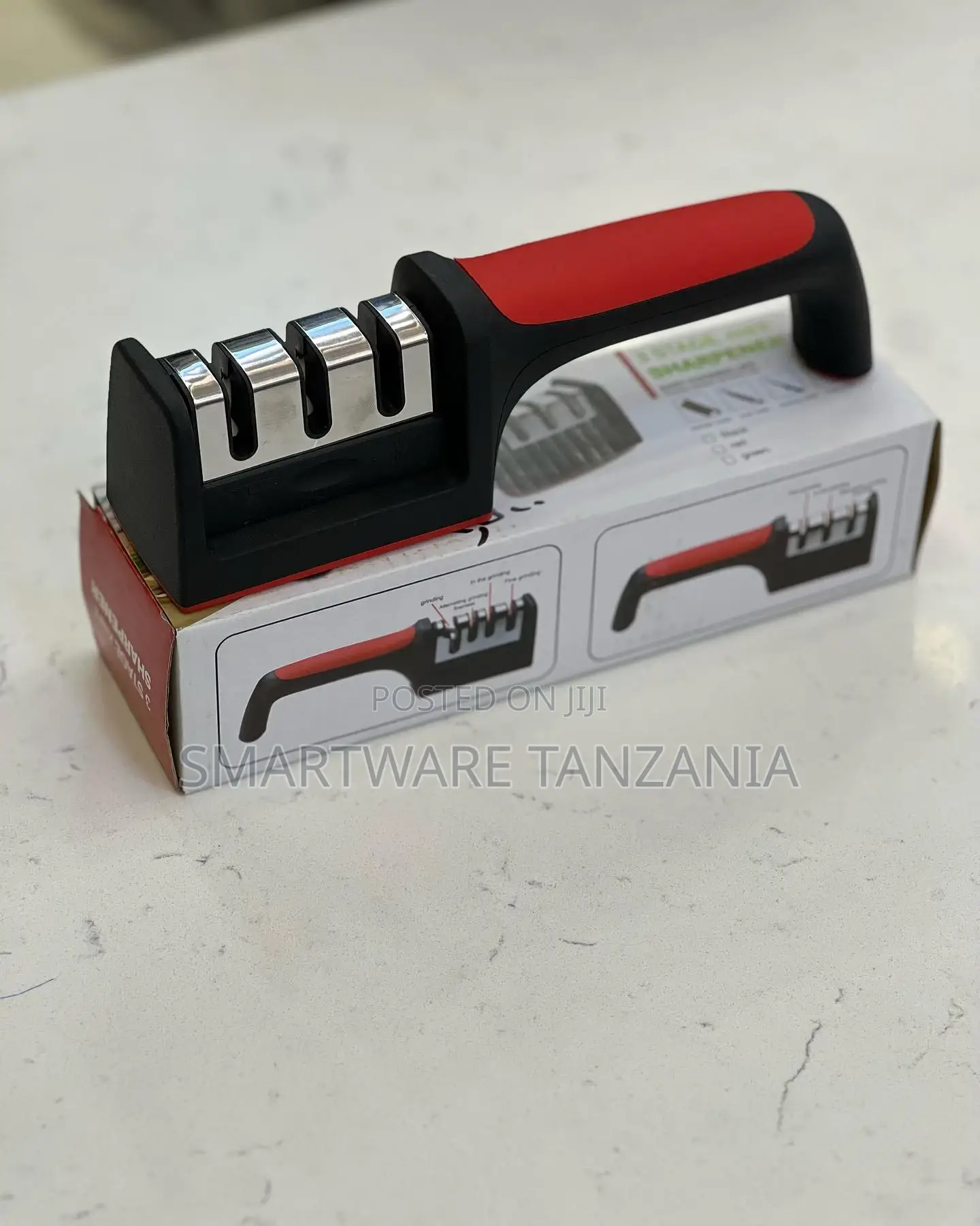 Manual Knife Sharpener 3 Stage Sharpening Tool Ceramic Knife