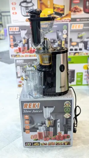 Slow Juicer REKI , Ina Warranty Ya Mwaka Mmoja
