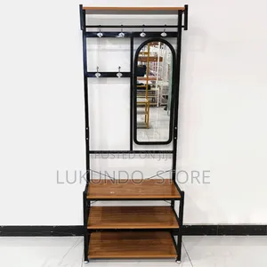 Clothes Rack and Shoe Rack With Mirrow