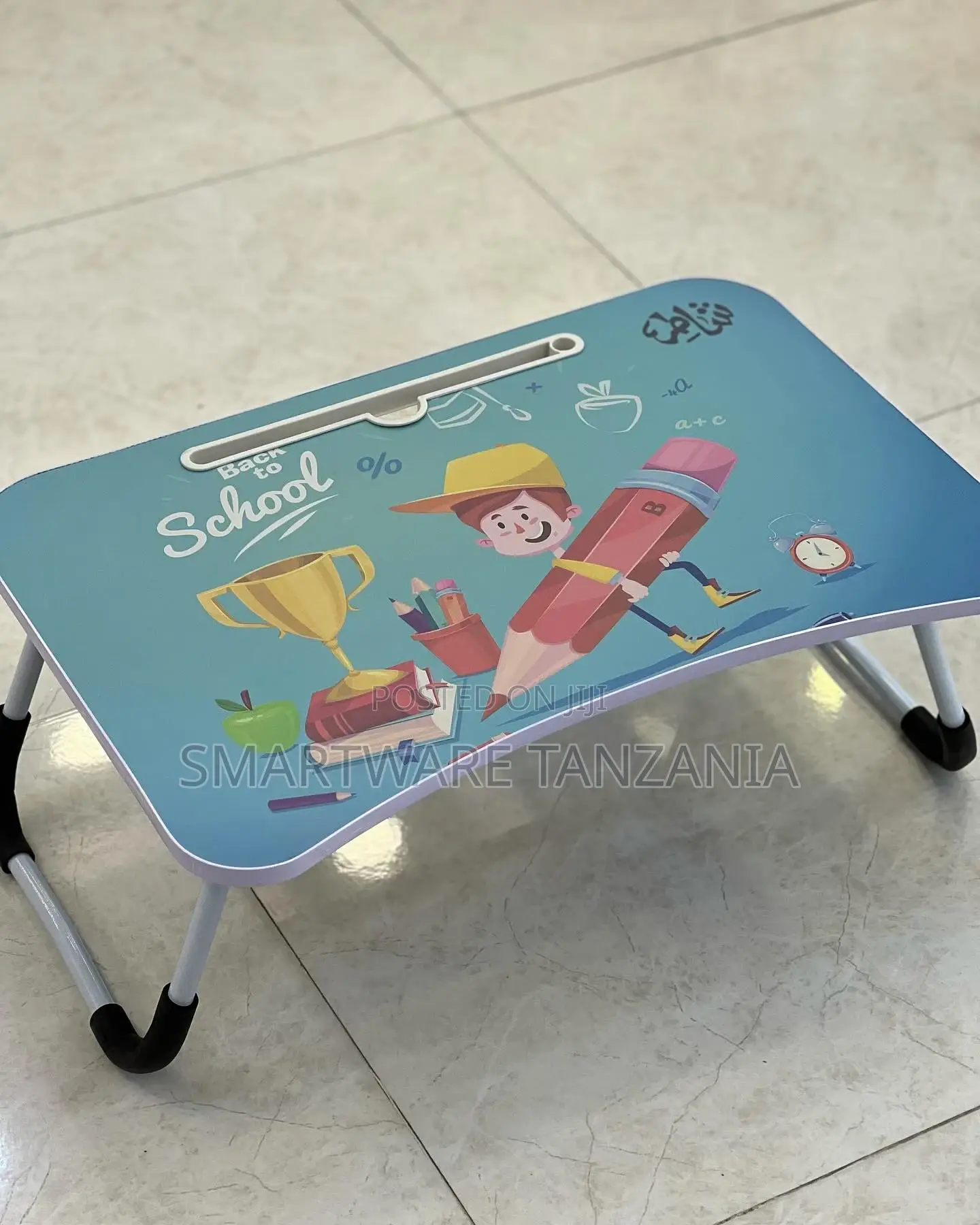 Folding Bed Desk for Laptop, Eating Breakfast Writing Gaming