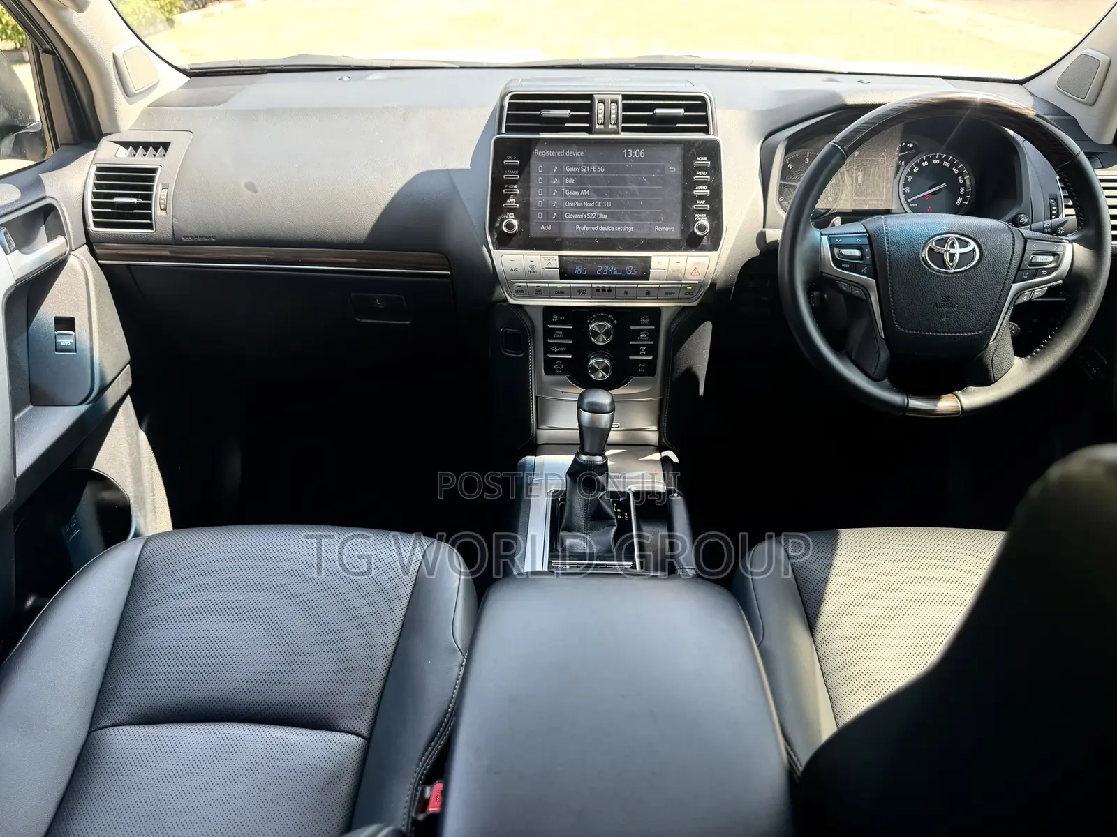 Toyota Land Cruiser Prado 2023 White