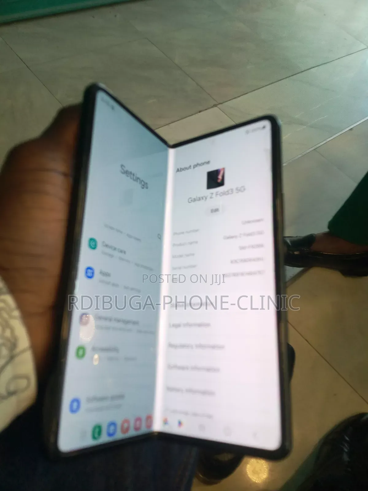 Samsung Galaxy Z Fold 3 256 GB Black