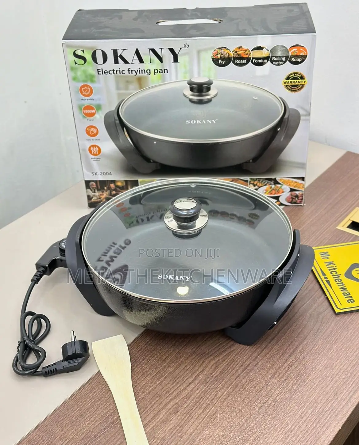 Sokany Electric Frying Pan