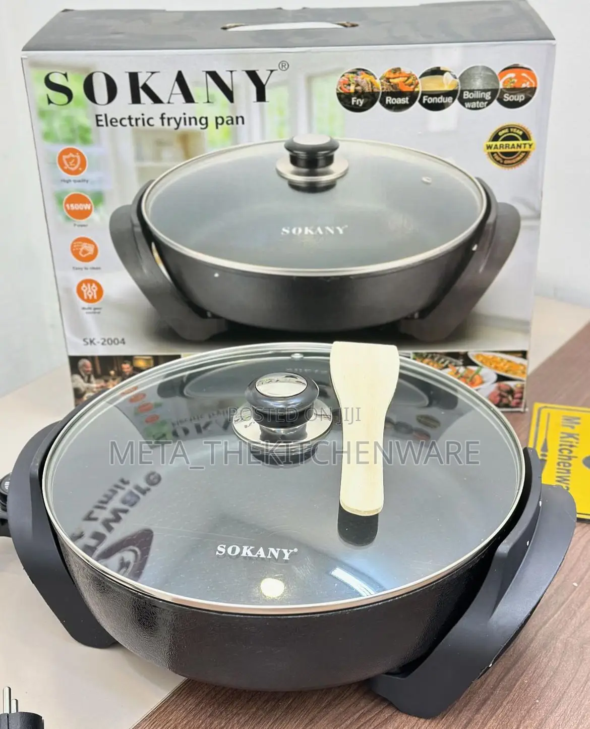 Sokany Electric Frying Pan