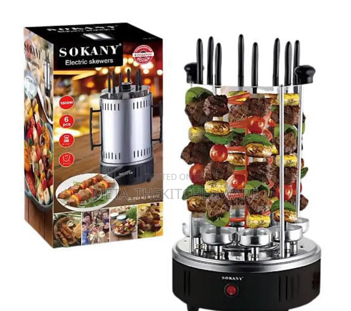Sokany Electric Skewers (Jiko La Mishikaki) 1000w