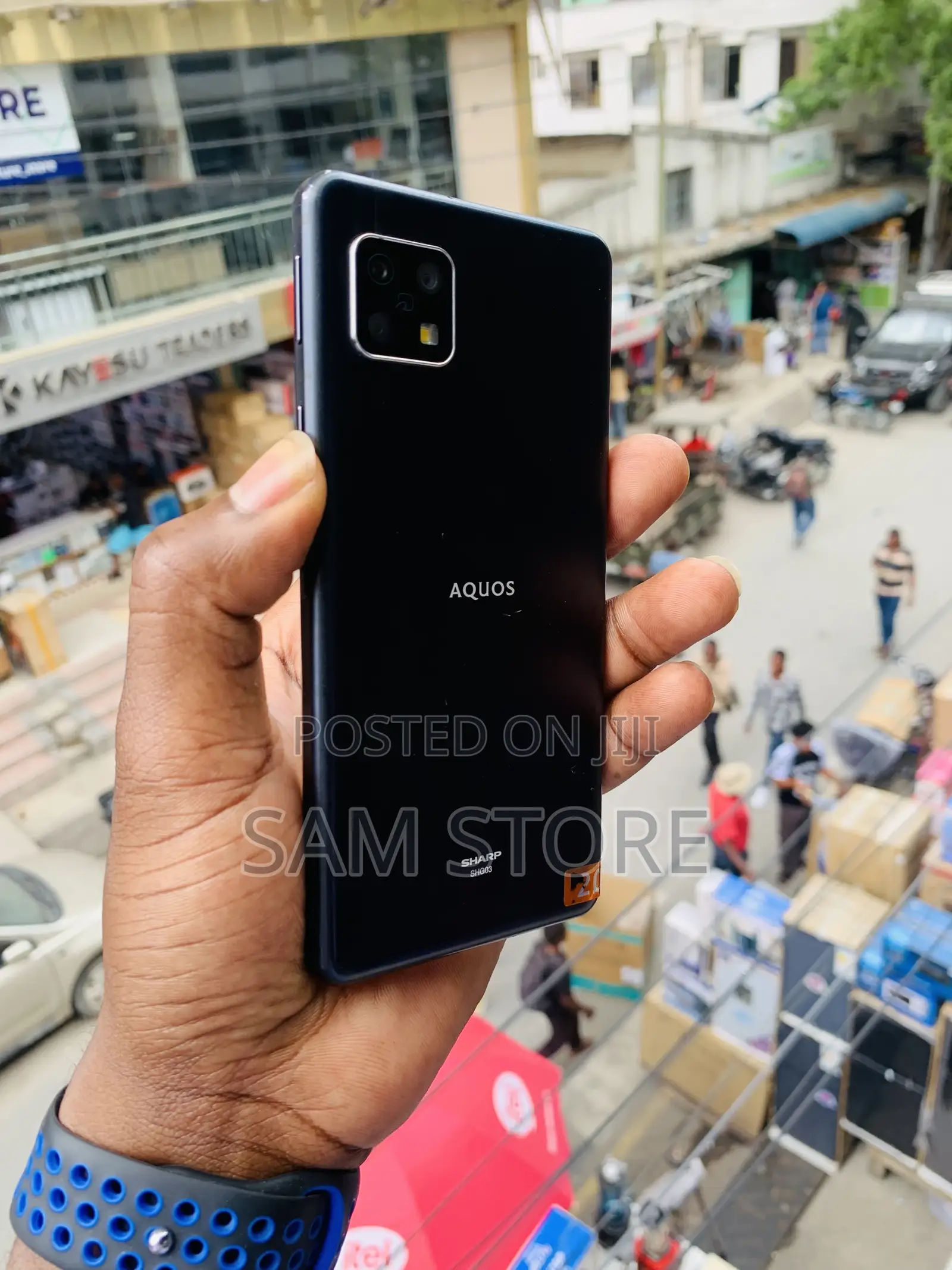 Sharp Aquos sense5G 64 GB Black