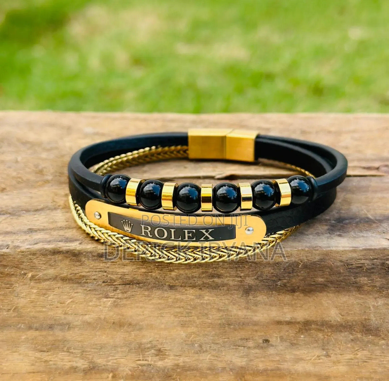Black Gold Bracelet