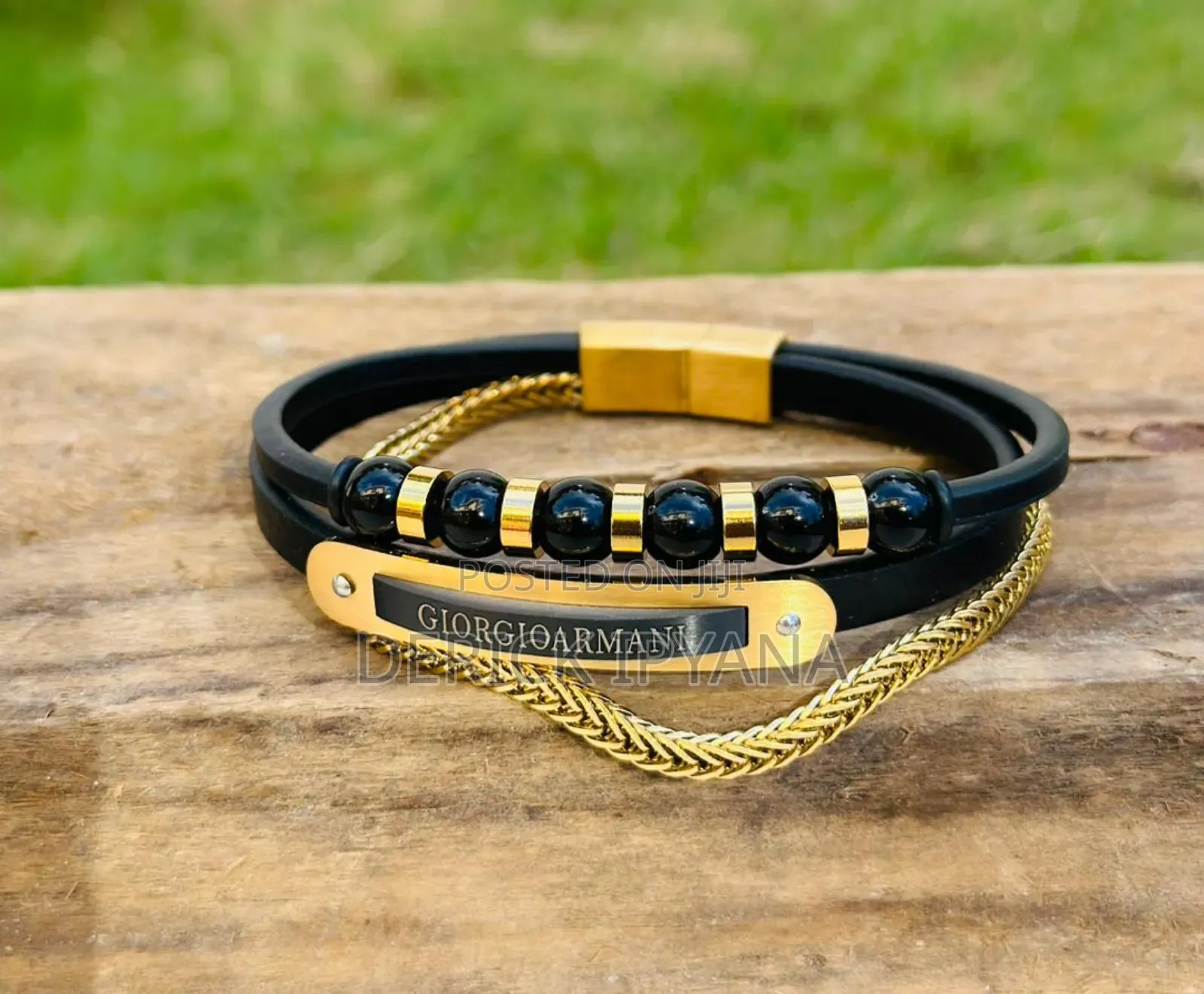 Black Gold Bracelet