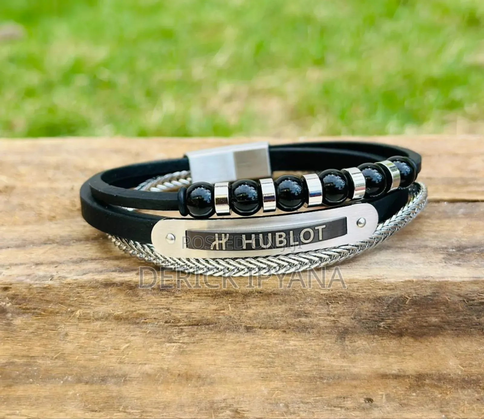 Black Silver Bracelet