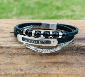Black Silver Bracelet