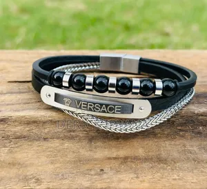 Black Silver Bracelet