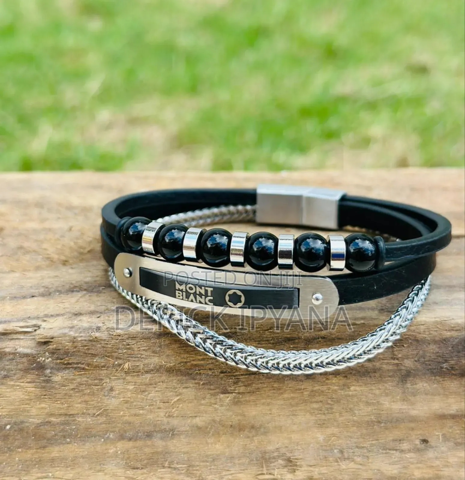 Black Silver Bracelet