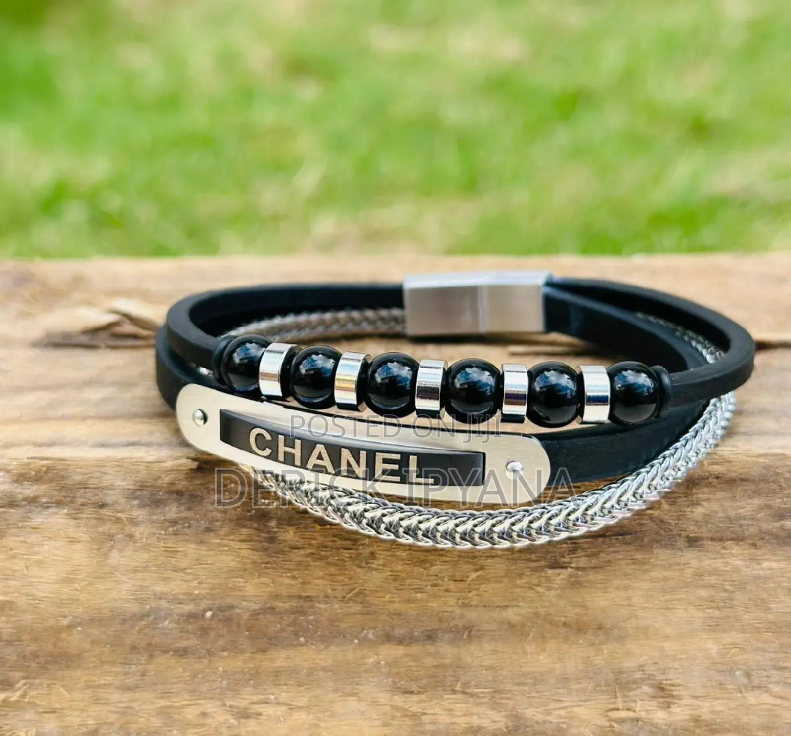 Black Silver Bracelet