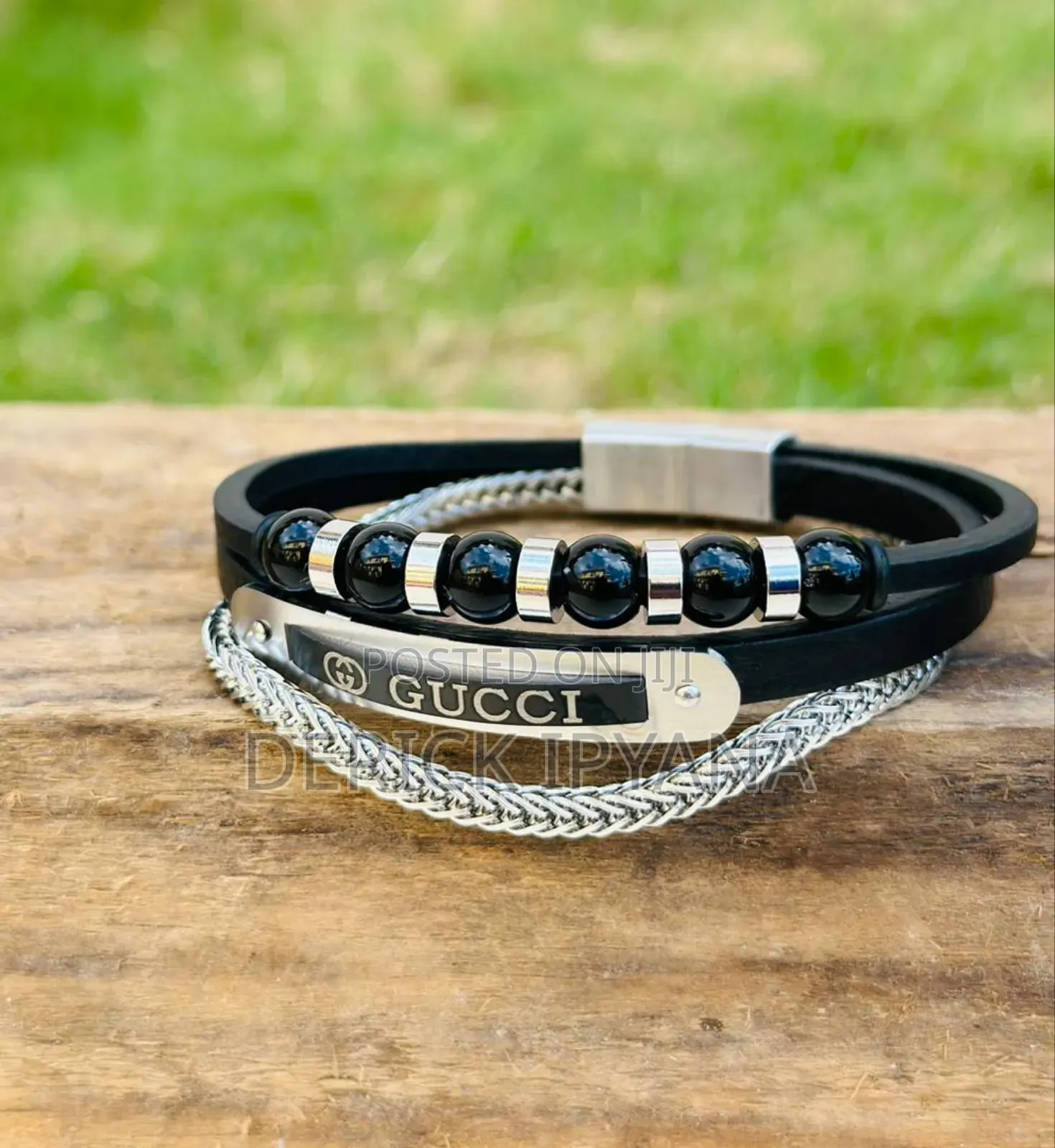 Black Silver Bracelet