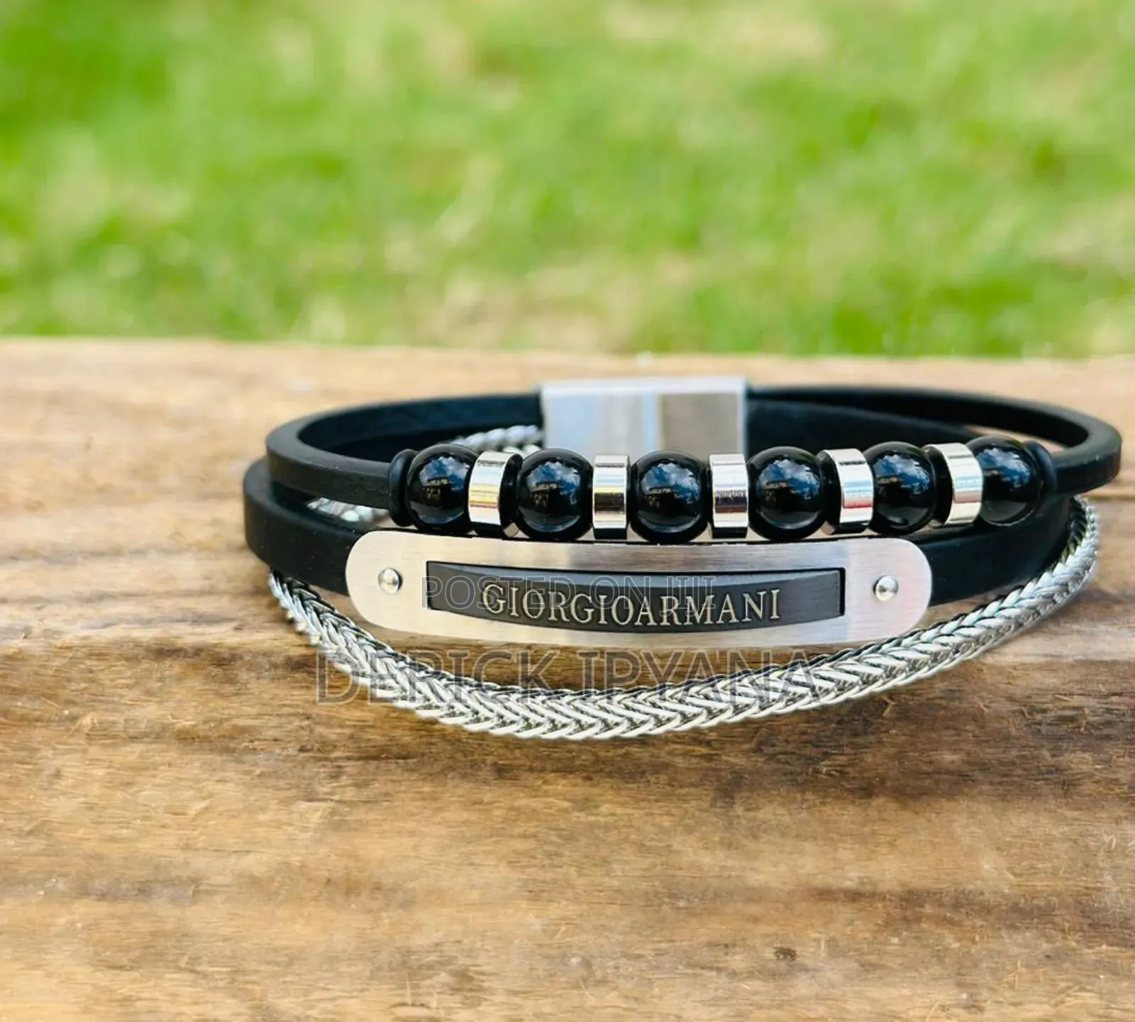 Black Silver Bracelet