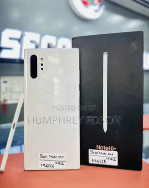 New Samsung Galaxy Note 10 Plus 256 GB White