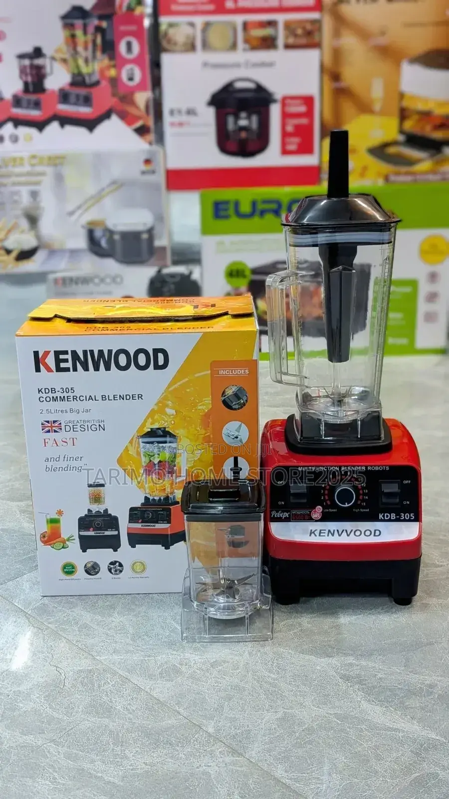 Kenwood Heavy Duty Blender 2L 2jug