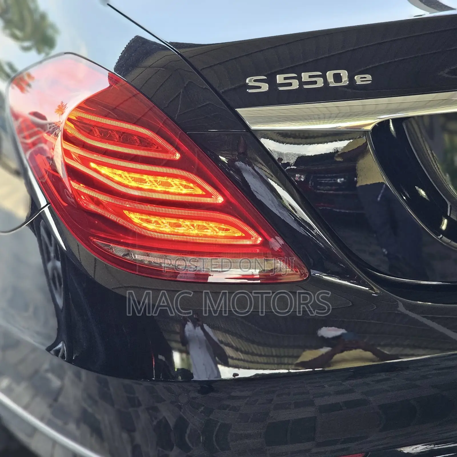Mercedes-Benz S-Class S 550 2017 Black