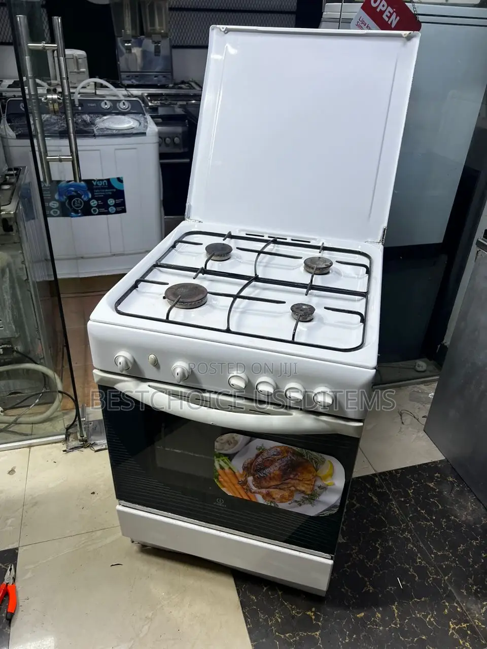 Jiko La Oven 60x 60 Full Ges Lipo Kwenye Good Condion Used