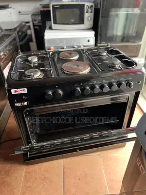 Jiko La Oven Zurii Sana Ges 4 Umeme 2 Oven Umeme