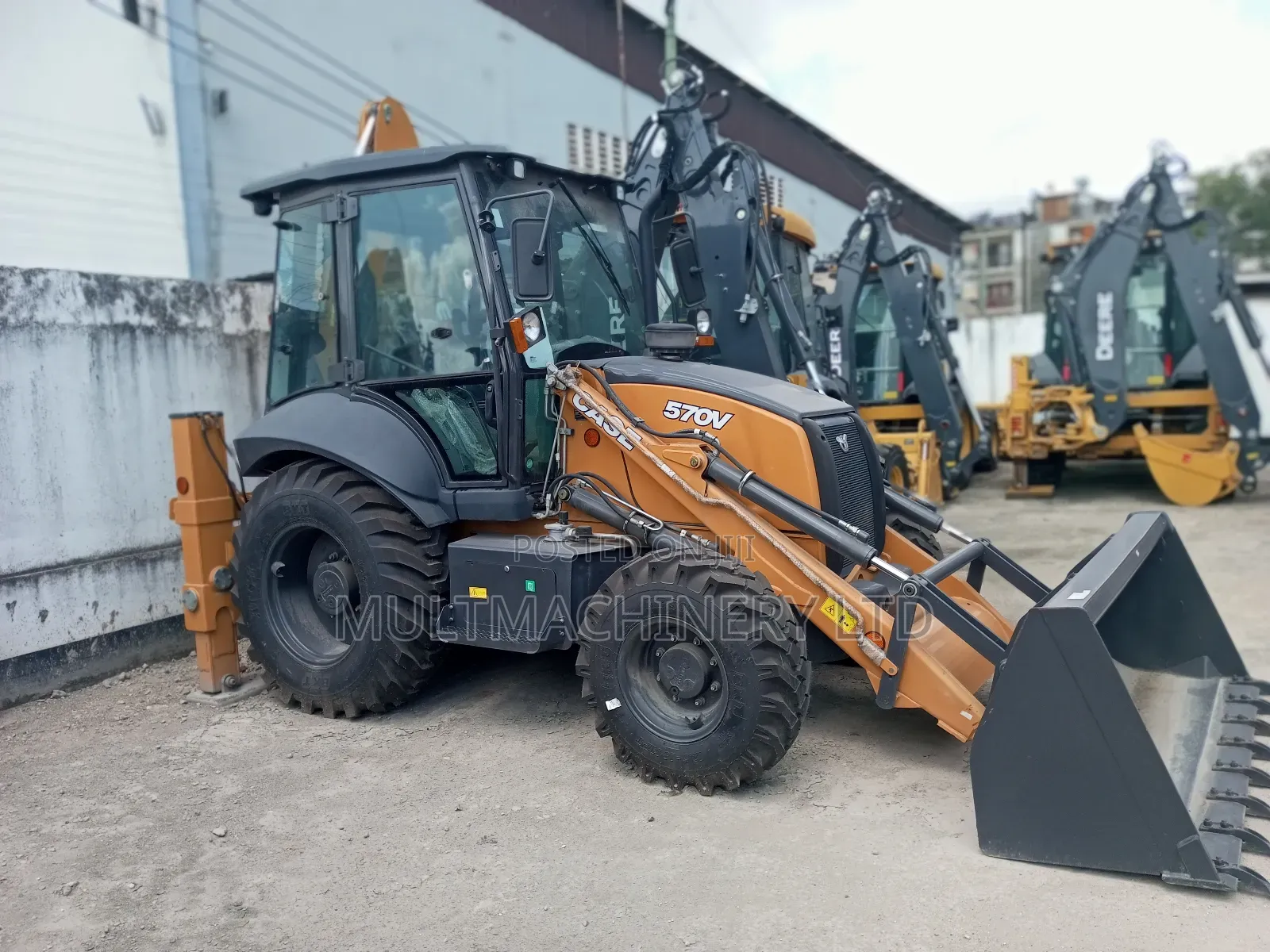 Brand New Case 570V Backhoe in Stock for Sale
