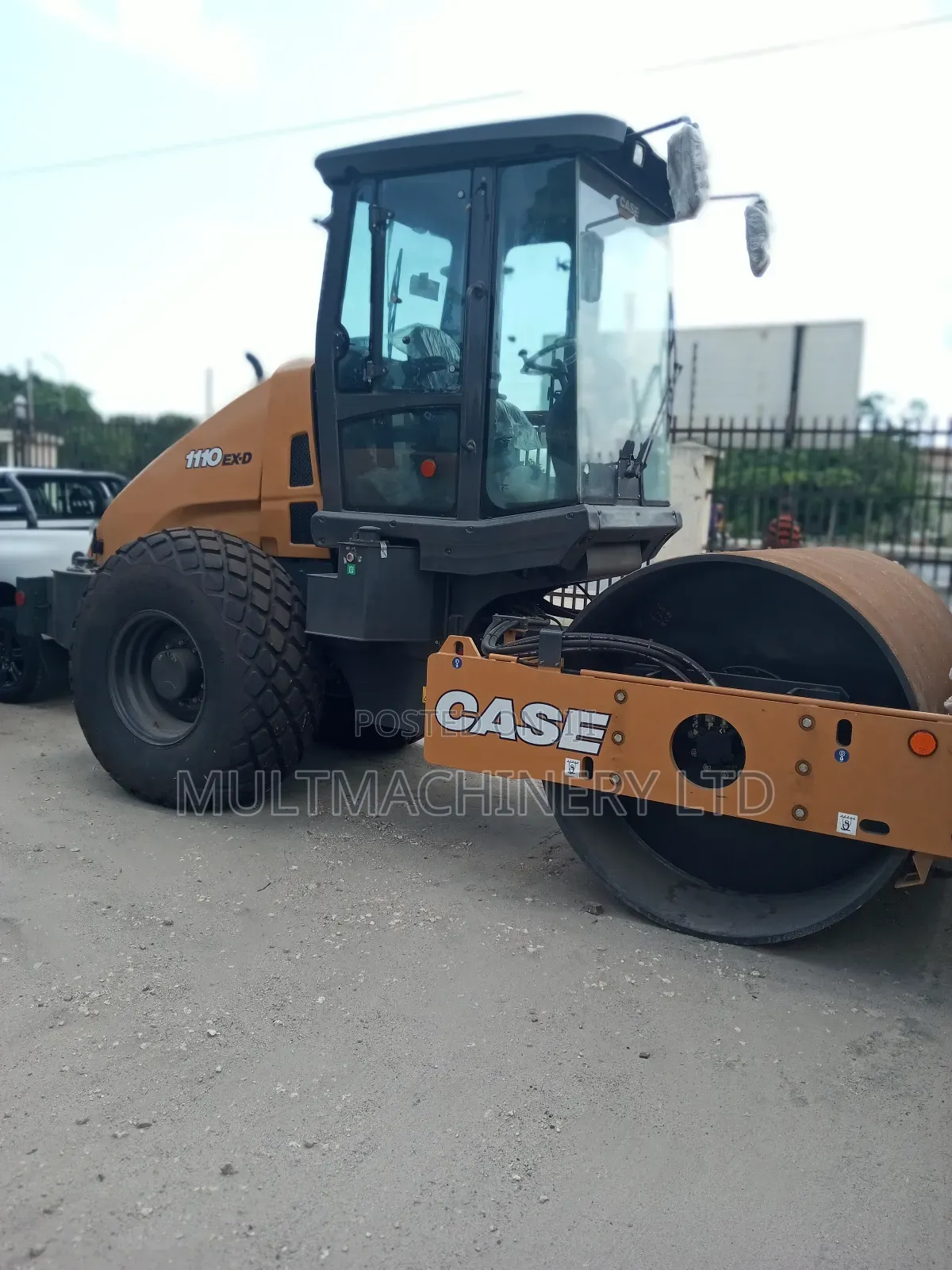 Brand New Case 110ex-D Compactor Roller