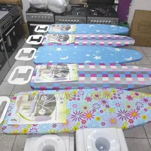 Folding Ironing Stand With Jumbo Iron Rest, Heavy Metal