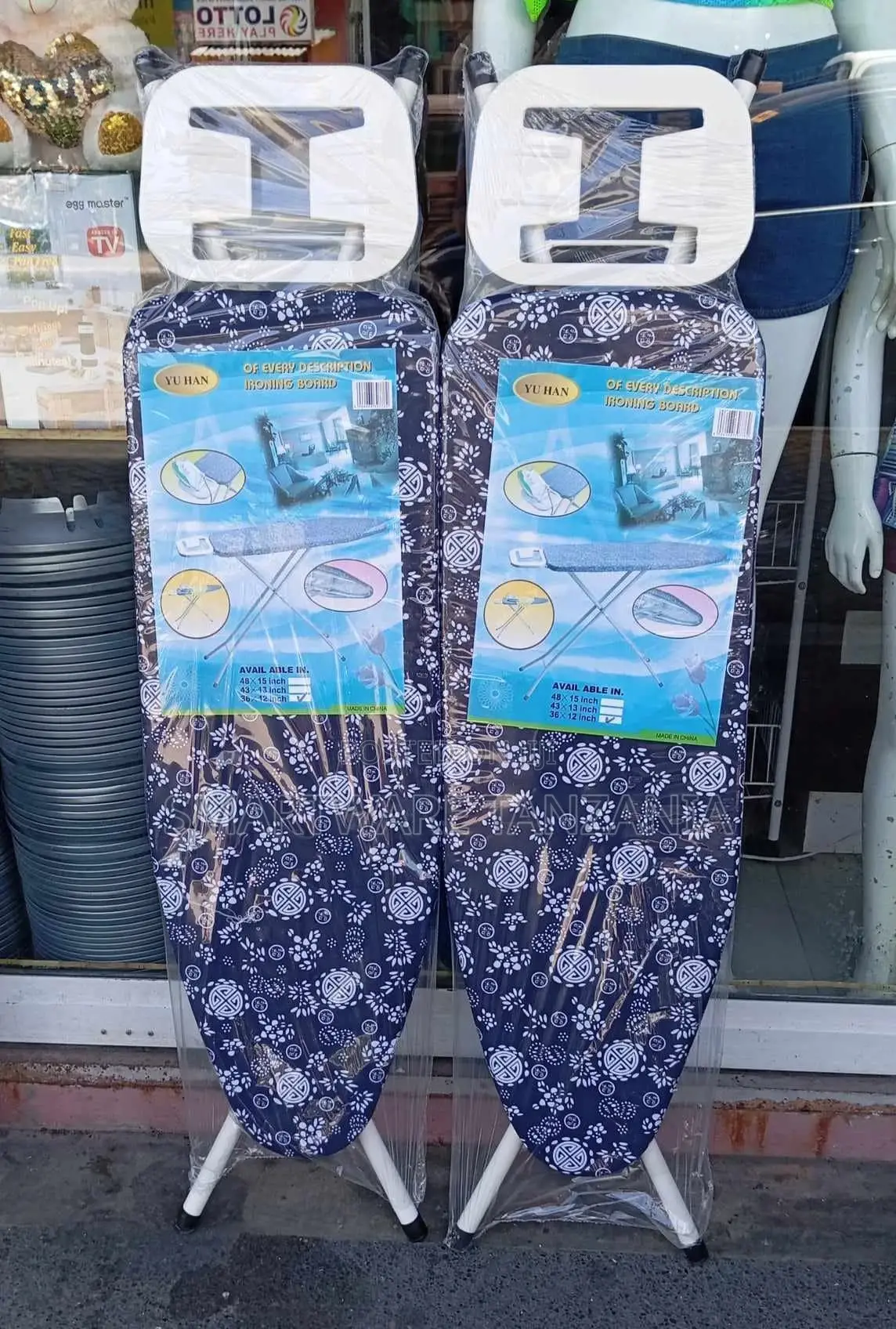 Compact Folding Ironing Board With Legs and Space Saver