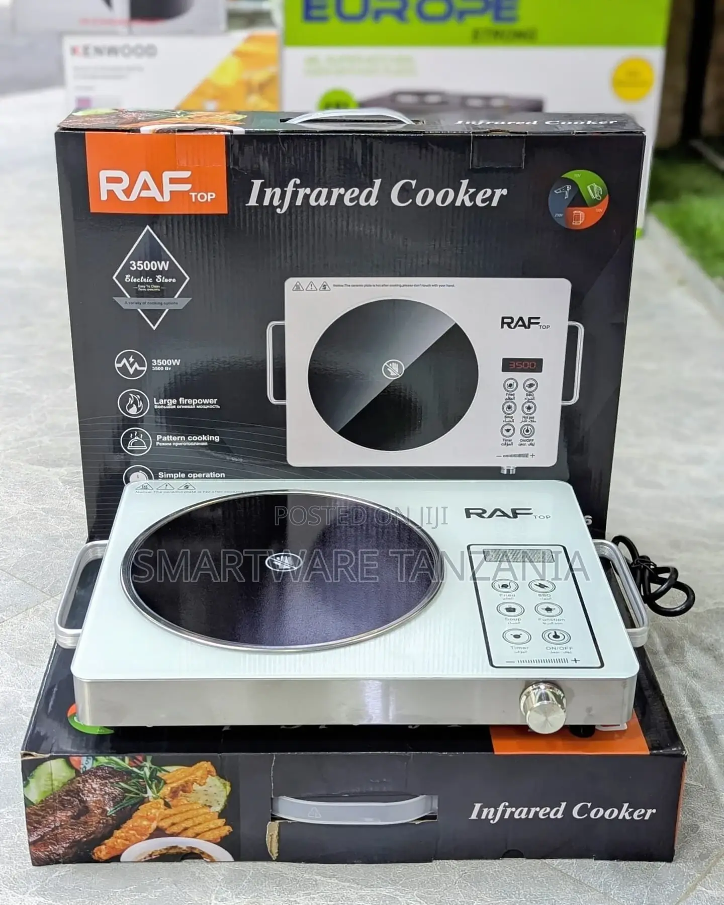 Infrared Cooker 3500W Portable Induction Cooktop For Cooking