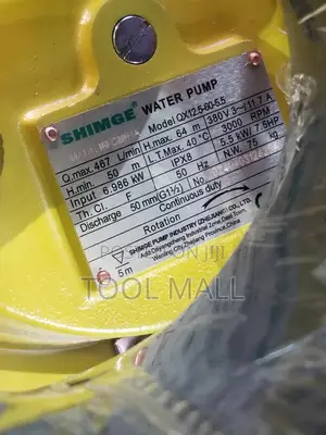 Shimge Sewage Pump NEW